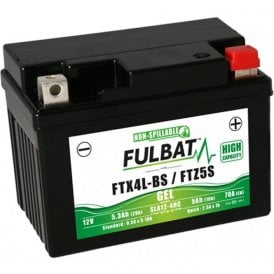 Fulbat FTX14L-BS (WC) Gel Factory Activated Battery