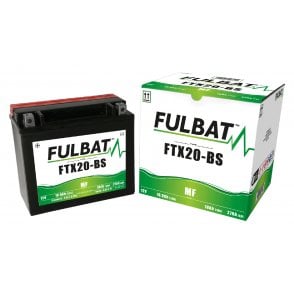Fulbat FTX20-BS (CP) Combi-Pack MF Battery