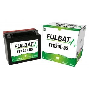 Fulbat FTX20L-BS (CP) Combi-Pack MF Battery