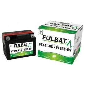 Fulbat FTX4L-BS / FTZ5S-BS (CP) Combi-Pack MF Battery