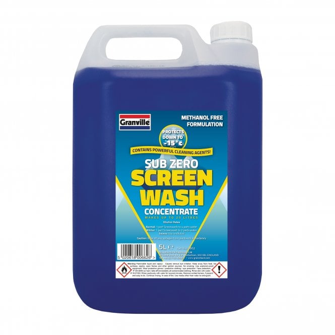 GRANVILLE  Screen Wash 5litre