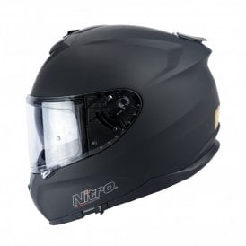 HELMET NITRO N540 DVS SATIN BLACK XS-54