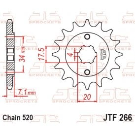JT Front Sprocket JTF266.14 - Special Order