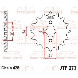 JT Front Sprocket JTF273.14