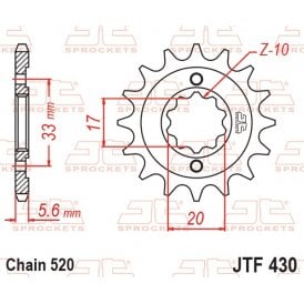 JT Front Sprocket JTF430.14 - Special Order