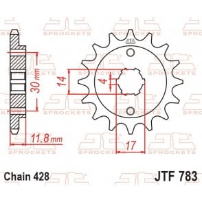 JT Front Sprocket JTF783.14
