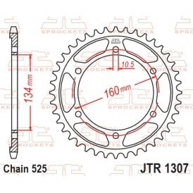 JT Rear Sprocket JTR1307.42