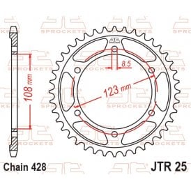 JT Rear Sprocket JTR25.60