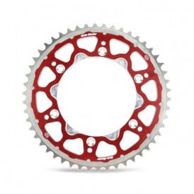 Moto-Master Fusion Dual Ring Rear Sprocket - Red - 520-51 - Honda