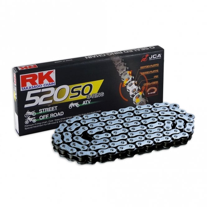 RK  520SO-116 O-Ring Clip Link Chain - Off Road