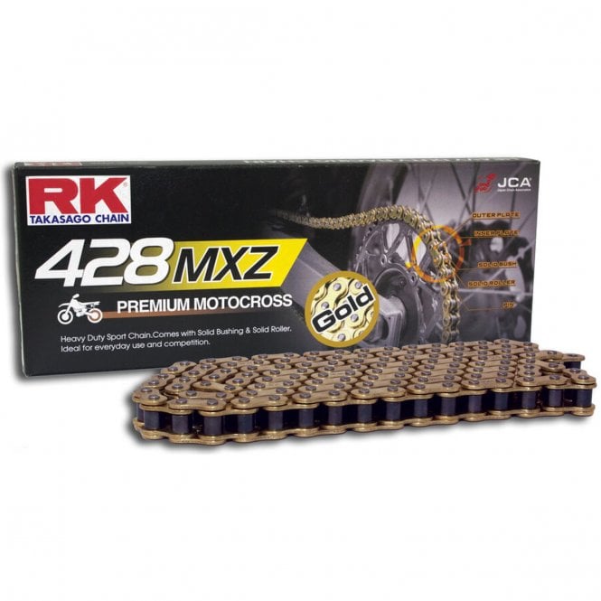 RK  GB428MXZ-100 Gold Premium MX Chain