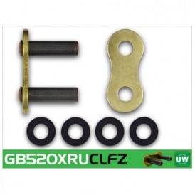 RK GB520XRU-CLFZ Gold UW-Ring Con Rivet Link