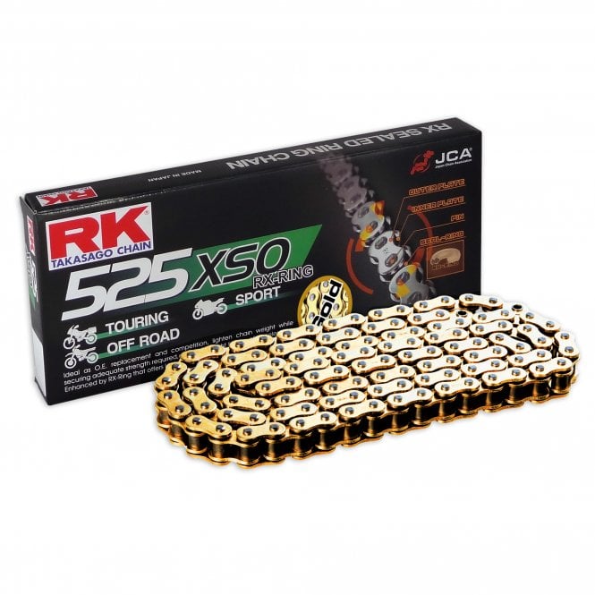 RK  GB525XSO-94 Gold RX-Ring Chain