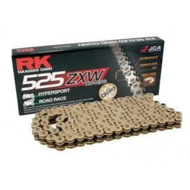 RK GB525ZXW-120 Gold XW-Ring Chain