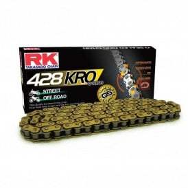 RK GS428KRO-124 Gold O-Ring Chain