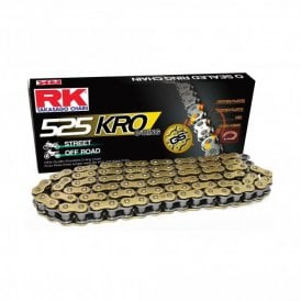 RK GS525KRO-114 Gold O-Ring Chain