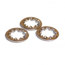 Shakeproof Internal Tooth (Fan) Washer - 10mm - Pack of 20