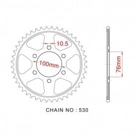 Sprocket Rear RK-B6828-41 JTR816-41 14902-41 - Special Order