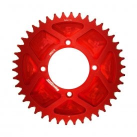 SUPERSPROX ALUMINIUM REAR TRIALS 2802/2-43 RED SOLID TRIAL REAR AP-BT2802S