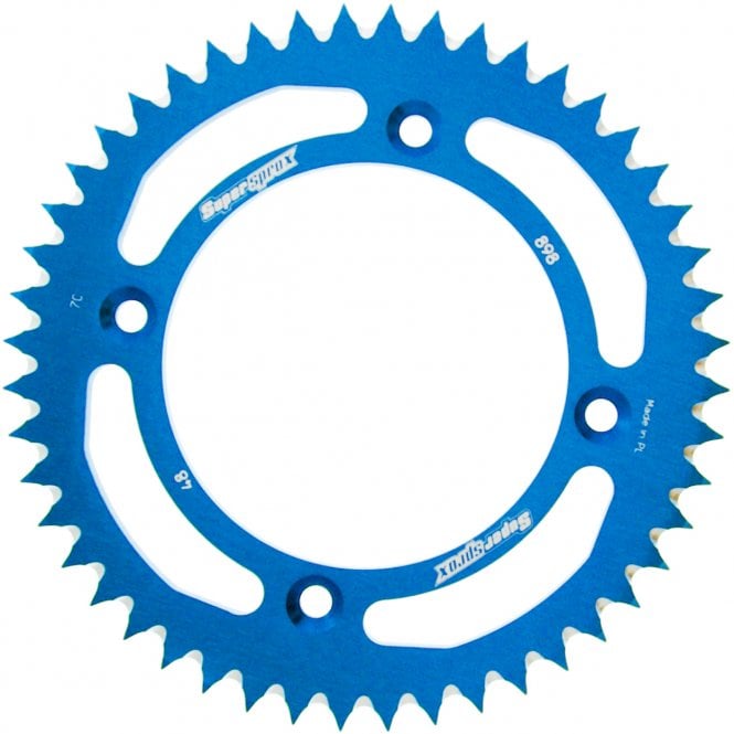 Supersprox  Rear Alloy MX RAL-898 49-BLU JTR 898-49