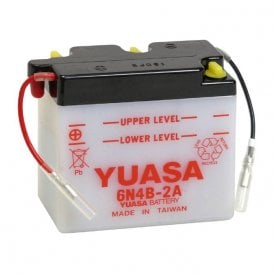 Yuasa 6N4B-2A (DC) 6V Dry Charged Conventional Battery
