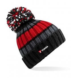 Yuasa Luxury Striped Beanie