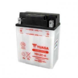 Yuasa YB12C-A (DC) 12V Dry Charged YuMicron Battery