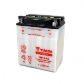 Yuasa YB14-A2 (CP) 12V Combi-Pack YuMicron Battery