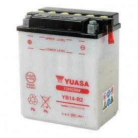 Yuasa YB14-B2 (CP) 12V Combi-Pack YuMicron Battery