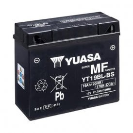 Yuasa YT19BL-BS (CP) 12V Combi-Pack MF VRLA Battery